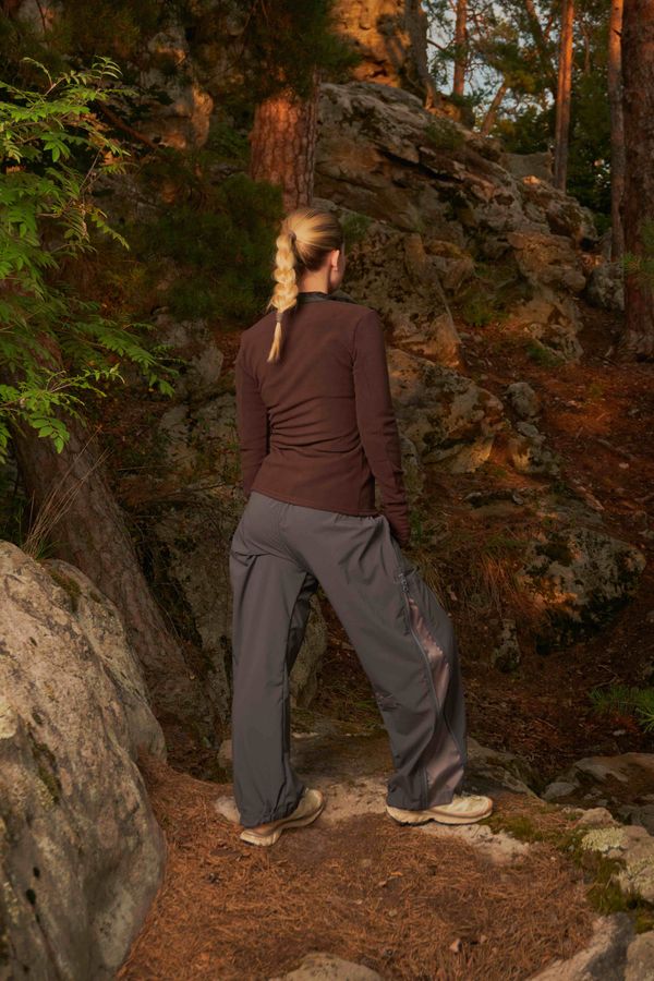 Брюки Hikercore Light Grey Purple - фото 8