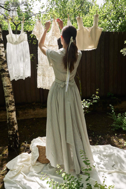 Платье-рубашка с поясом