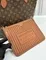 Сумка Louis Vuitton Neverfull Inside Out MM двухсторонняя, коричневая