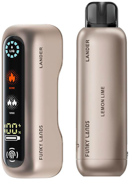 ОЭС (М) Funky Lands LANDER 20000 Gold & Lemon Lime (Лимон Лайм)