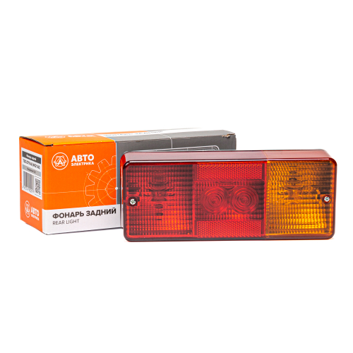Фонарь задний, МТЗ, ВТЗ, ХТЗ, ПТЗ, многофункциональный, 12 В (ан. 112.21.17.3716, Ф401)