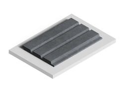 Стеновая панель HiWood декорированная, 270x12 см