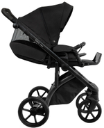 Детская коляска Roan Bass Next 2.0 2 в 1 BSN/40/2 Caviar Black/Black/руч.Black