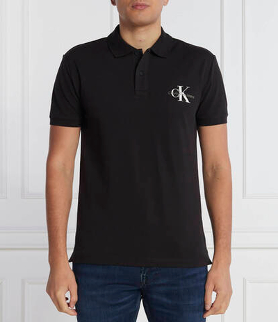 Поло MONOLOGO CALVIN KLEIN JEANS - черный(J30J323395)