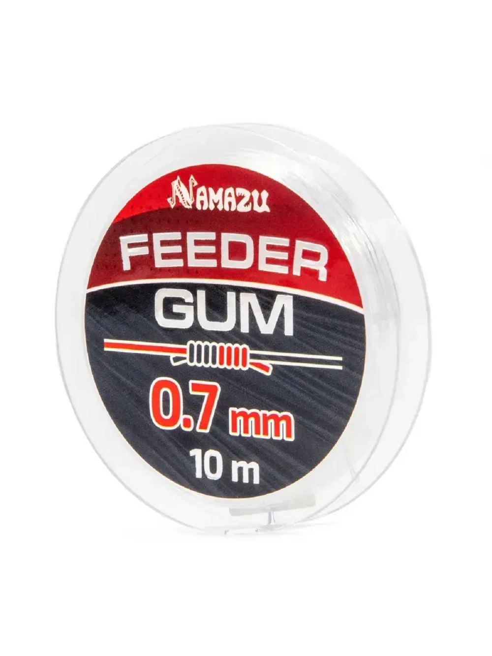 Фидергам FEEDER GUM, L-10 м прозрачный