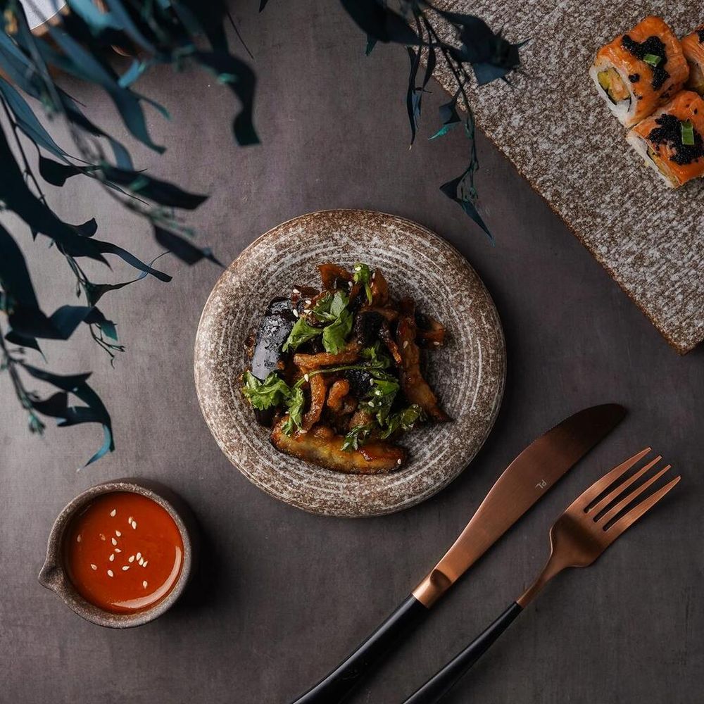 Блюдо круглое d 14,7 см h2,6 см Brown Untouched Taiga P.L. Proff Cuisine [1]