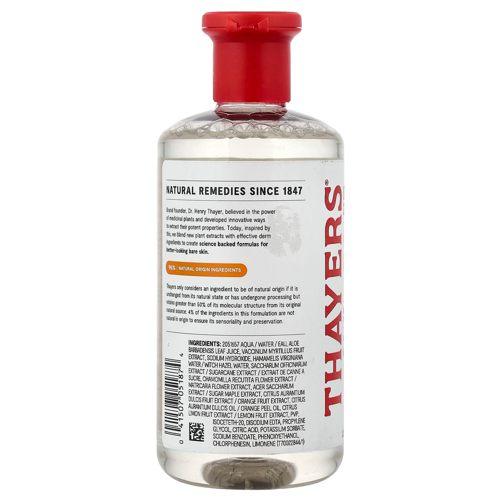 Thayers, отшелушивающий тонер с 2% АГК, для всех типов кожи, 355 мл (12 жидк. унций)