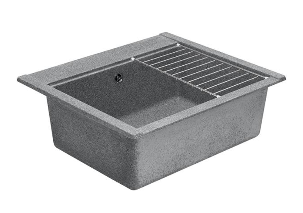 Кухонная Мойка Делия 60 (Серая) NEW