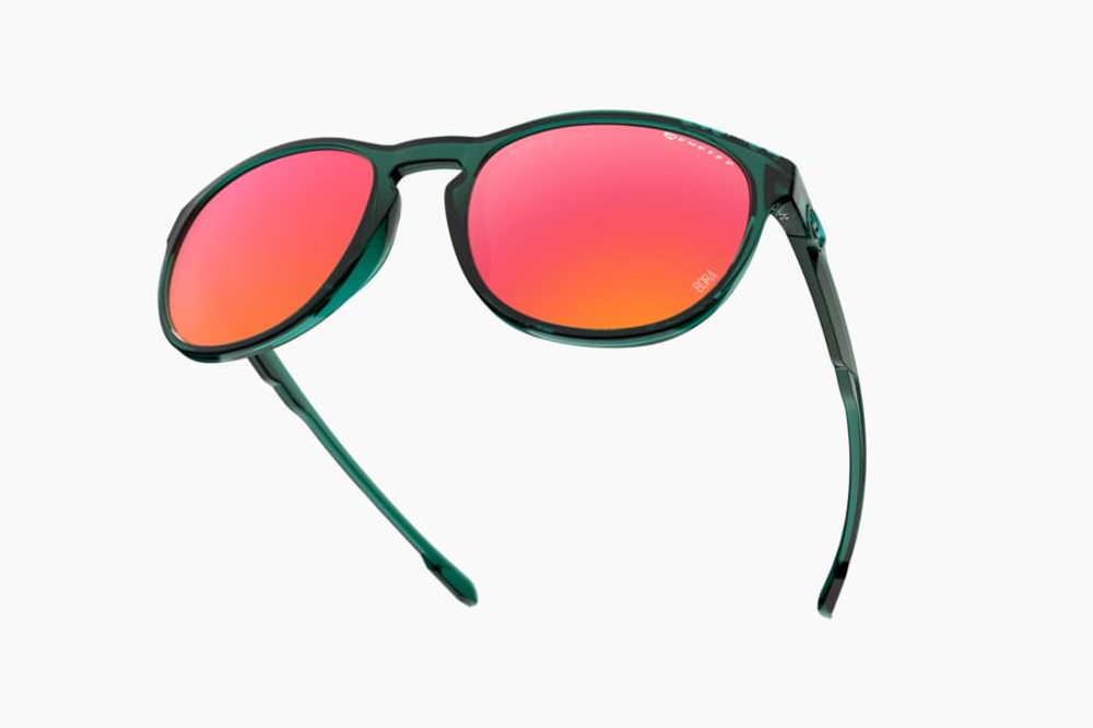 Спортивные очки Demetz Improve / Crystal Green Pink Polarized With Red Mirror Cat.3