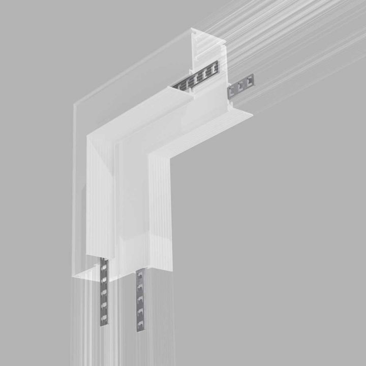 Коннектор угловой для встраиваемого шинопровода Elektrostandard Slim Magnetic 85093/11 a062189