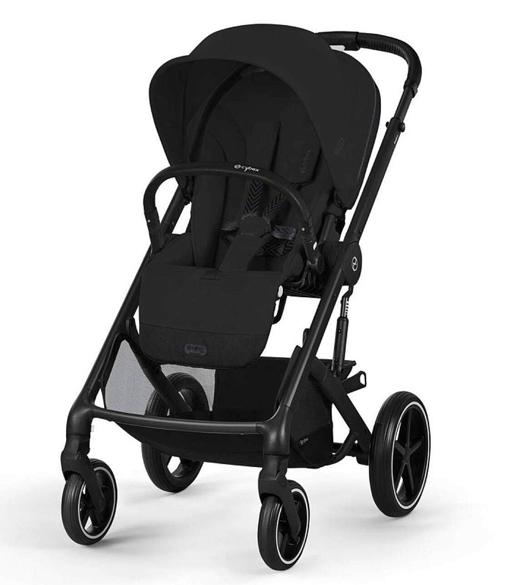 Детская прогулочная коляска Cybex Balios S Lux BLK Moon Black