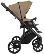 Детская коляска Roan Bass Next 2.0 3 в 1 с автокреслом Tutis Elo Lux EduSky Black BSN/42/2 Mocha Mousse/Black/руч.Cappuccino
