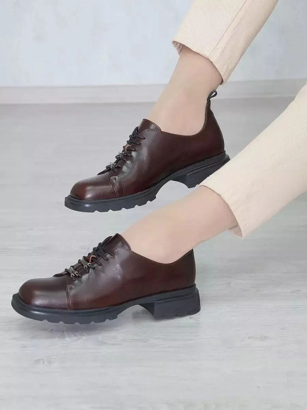 Туфли женские натуральная кожа