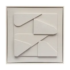 Панно декоративное с эффектом 3d minimalism triangle, 40х40 см