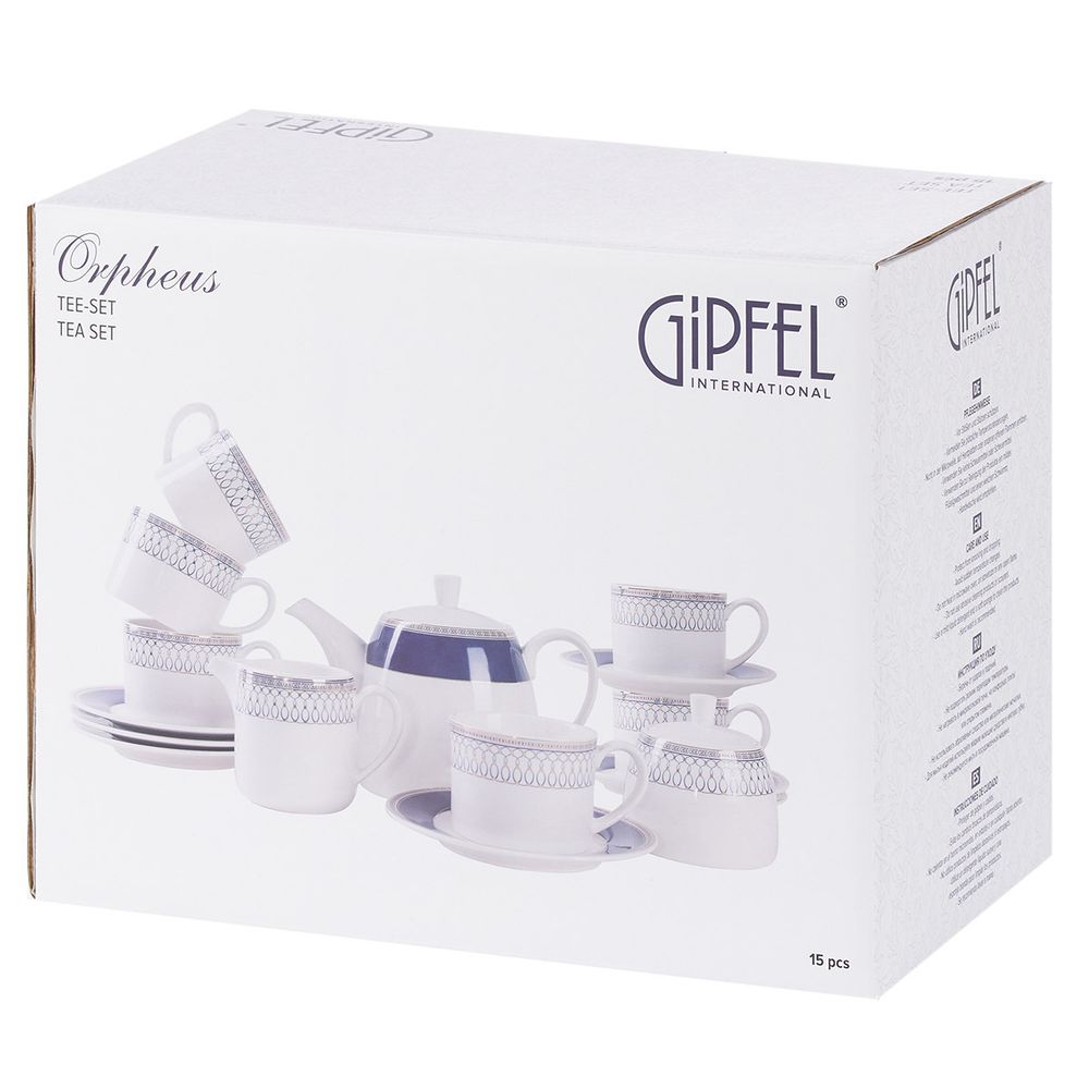Сервиз чайный Gipfel Orpheus 51555 15 предметов