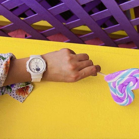 Наручные часы Casio Baby-G BGS-100-7A1 с шагомером