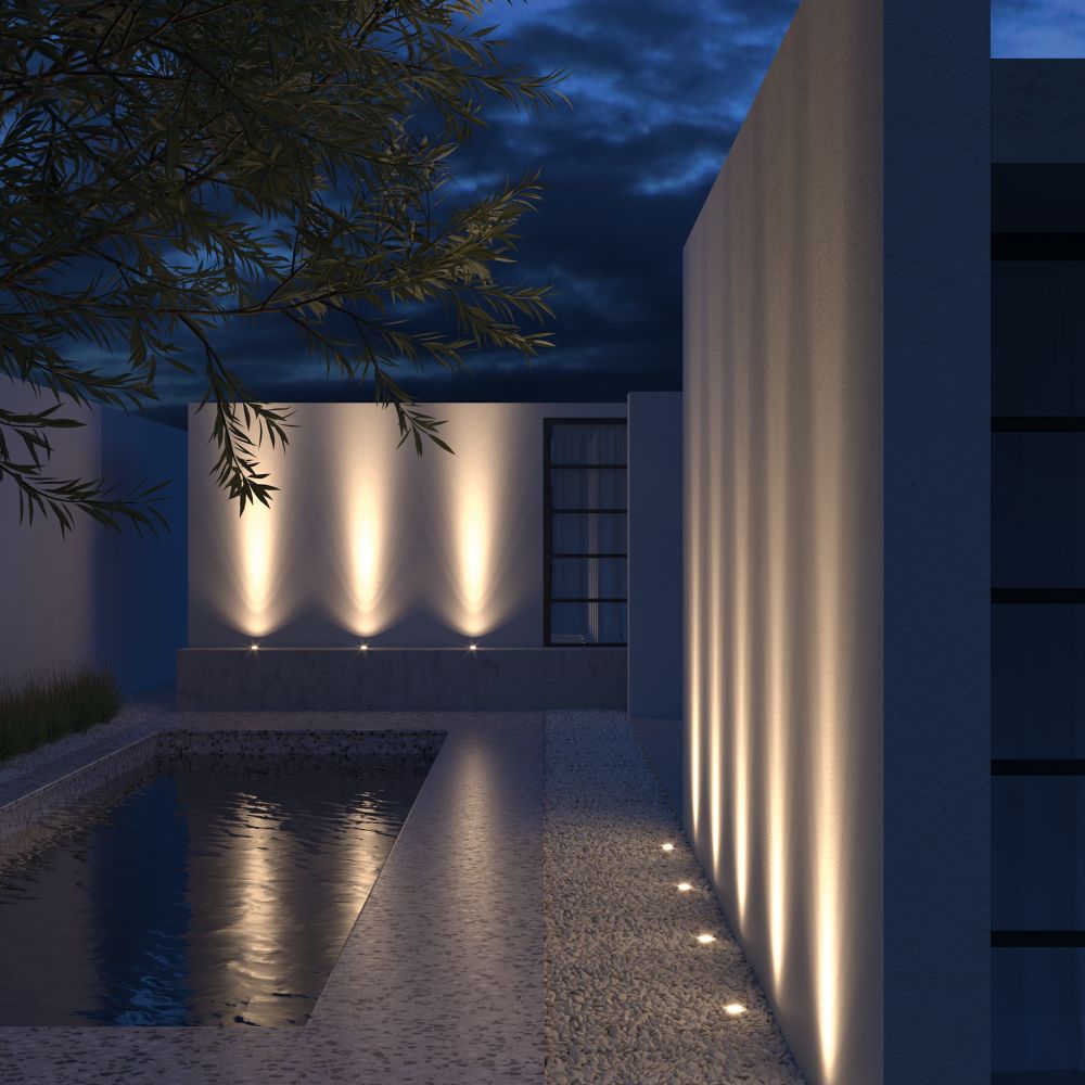 Грунтовый светильник Maytoni Tubo O043DL-01S