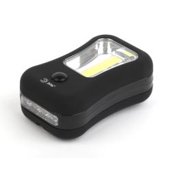 Светодиодный фонарь ЭРА Рабочие Практик RB-601 ручной на батарейках магнит крючок Soft-touch