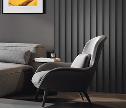 Стеновая панель HiWood декорированная, 270x12 см