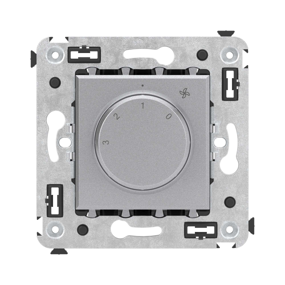 Механизм управления вентиляторами в стену, "Avanti", "Закаленная сталь"