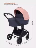 Коляска детская RANT basic "ENERGY" (3в1) RA092