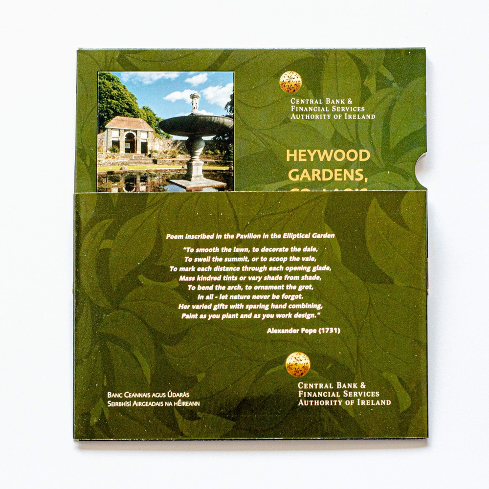 Irland 2005 Year Set "Cultural Heritage - Heywood Gardens in Laois"