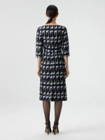 Платье-футляр с принтом OLA OLA