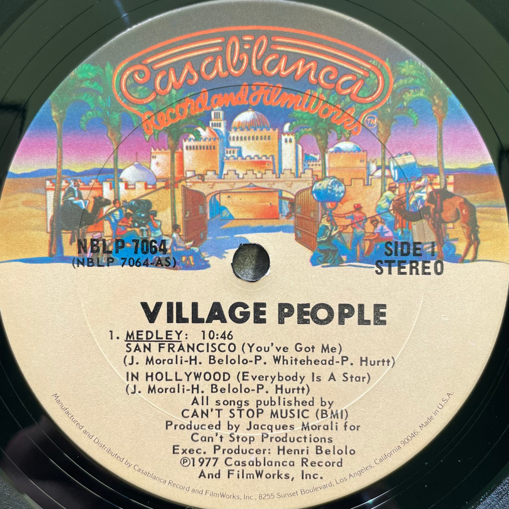 Village People ‎– Village People (США 1977г.)