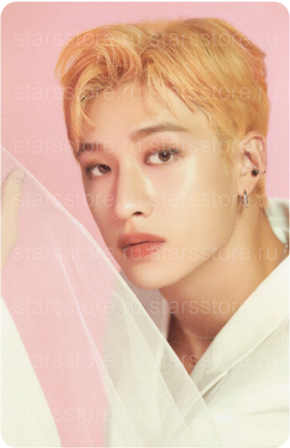 Фотокарта Bang Chan SKZ x NACIFIC (XMAS BOX)