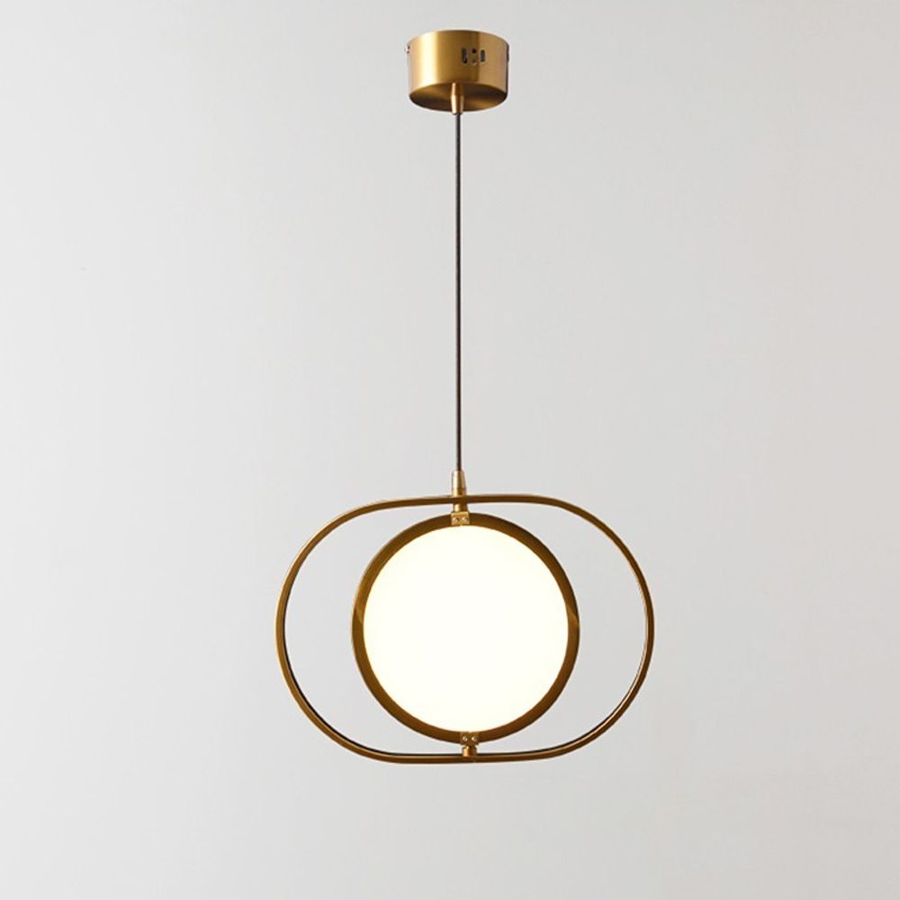 Подвесной светильник ARVET горизонтальный Золото