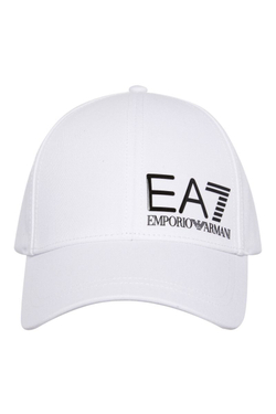 Теннисная кепка EA7 Unisex Train Core Logo Baseball Hat - белый