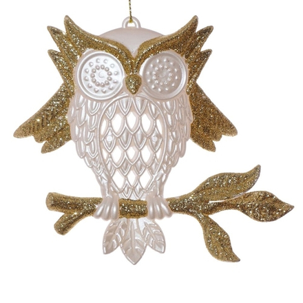 GAEM Украшение новогоднее "Сова", L13 W3 H10,5 см