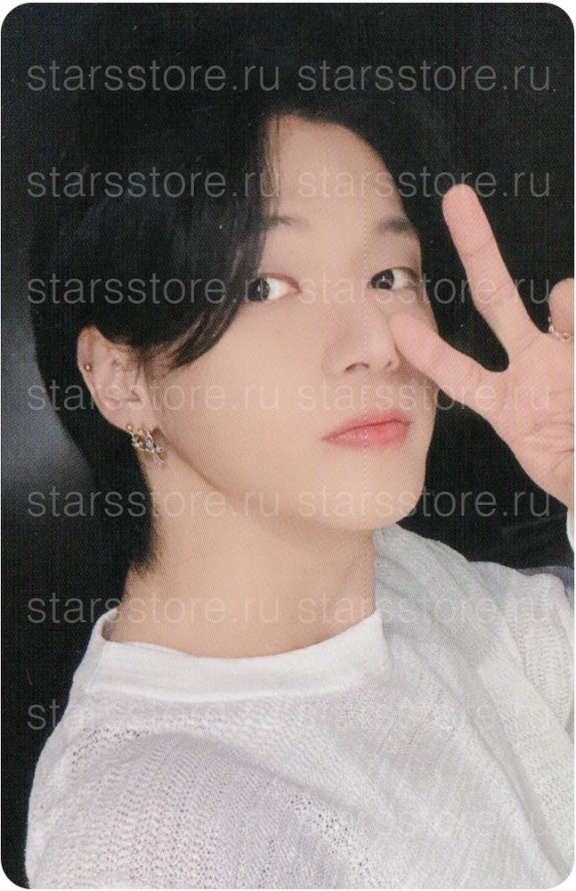 Фотокарта Wooyoung ATEEZ - GOLDEN HOUR : Part.1 ‘WORK TO LIVE VER.’ (MAKESTAR)