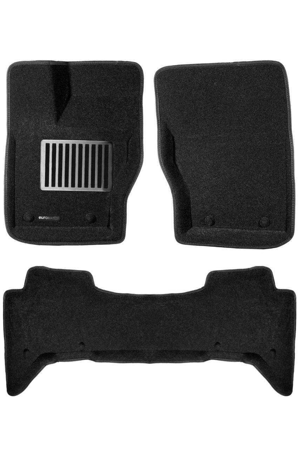 Коврики салона для LAND ROVER Range Rover Voque (2014-) Euromat 3D Lux черные. Арт. EM3D-003106