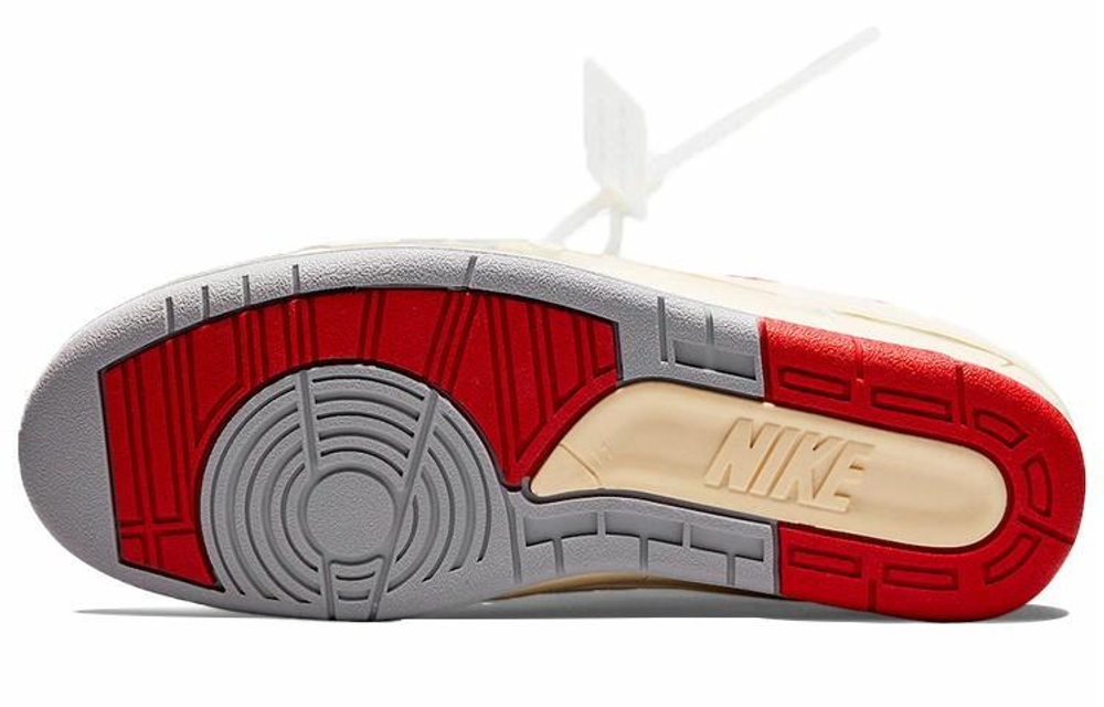 Кроссовки Off-White X Jordan Air Jordan 2 Retro Low Sp "White And Varsity Red"