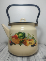 Чайник 3,5л с рисунком Урожай крем 1с26с
