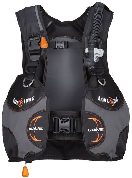 Жилет-компенсатор Aqua Lung Wave 2016 Black⁄Charcoal⁄Orange