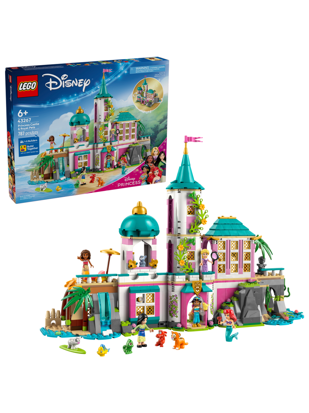 LEGO Disney 43267 «Замок принцессы»
