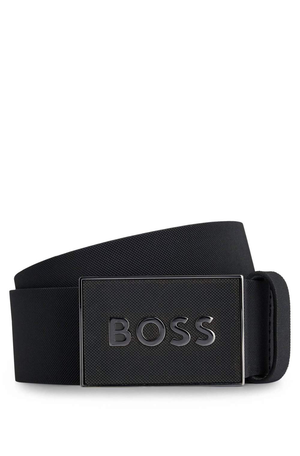 Skórzany pasek Boss_Icon-S1 BOSS BLACK - черный(50471333)
