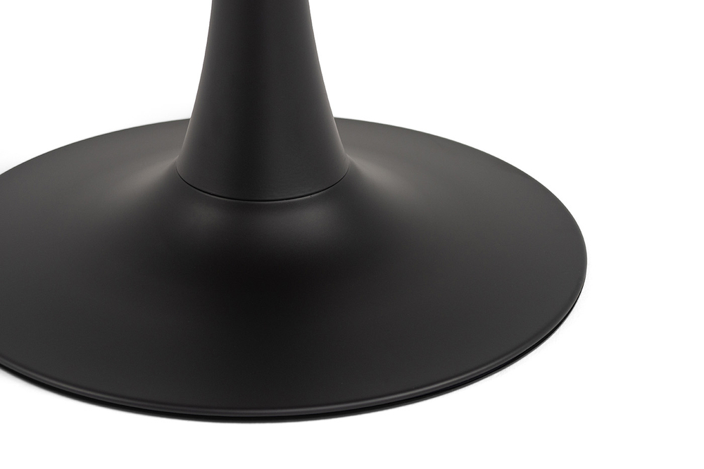 "Тюльпан" стол из HPL круглый Ø70см, цвет "дуб"