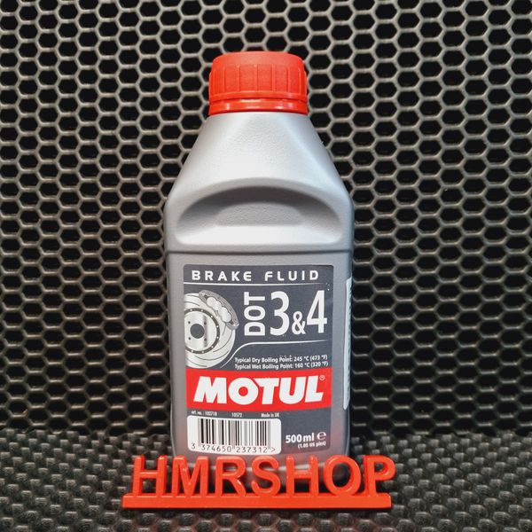 Motul Тормозная жидкость DOT-3&amp;4 500мл 102718