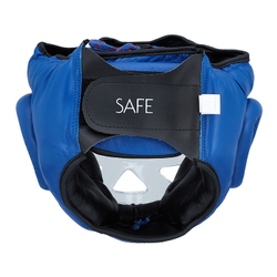 HGS-4023S Шлем SAFE на шнуровке синий