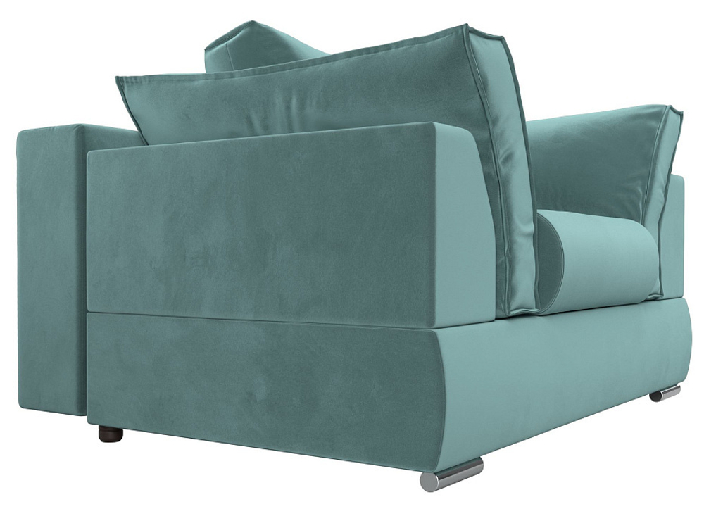 Кресло Пекин, Бирюзовый, Велюр, 115376