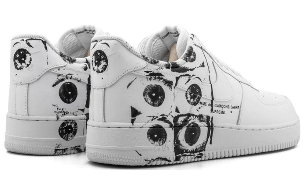 Cdg X Supreme X Nike Air Force 1 Supreme Comme Des Garcons Shirt Hyper Sneakers