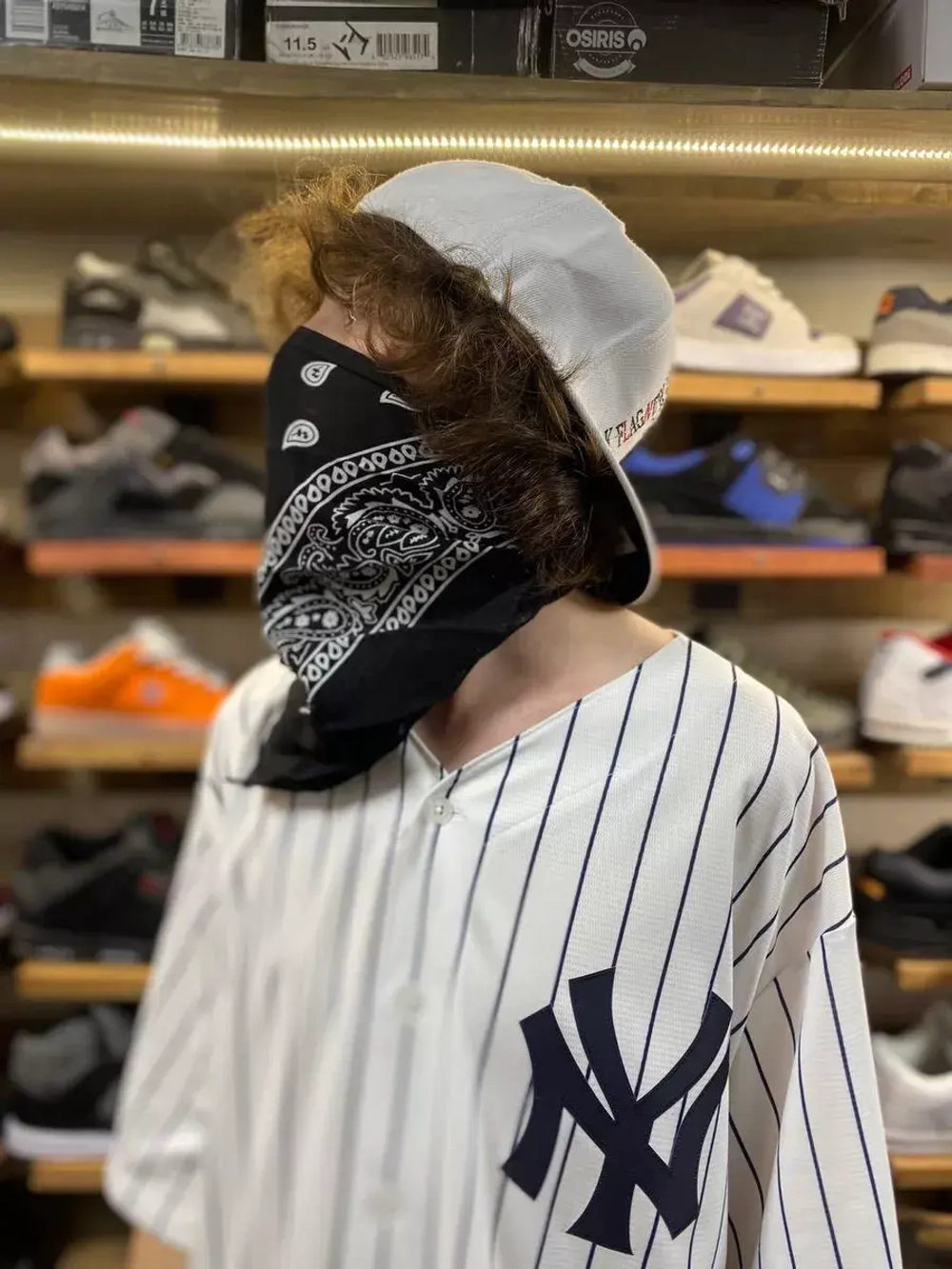 Скейтерская кепка Yankees y2k от Savitar