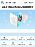 Маtter (Wifi) Розетка SONOFF WS01TPF-E Max16A (Работает с Алисой)