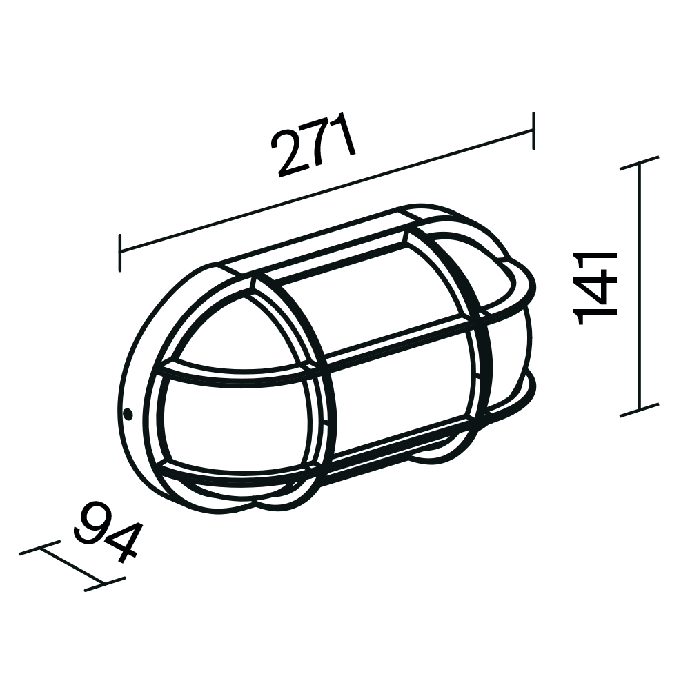 Уличный настенный светильник Maytoni Candle O449WL-01GF1