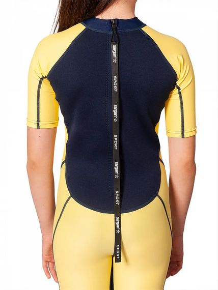 Гидрокостюм детский Sargan Sport 1082/BL 2 мм синий/песочный