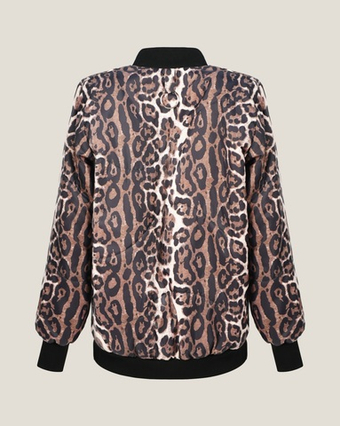 Бомбер "На стиле" в леопарде