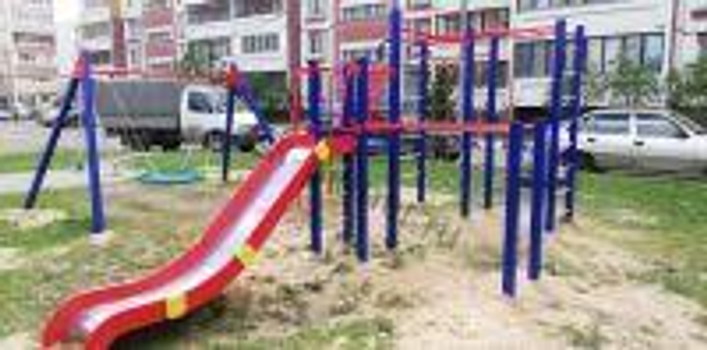 Спортивный городок Пионер Кадет скат нерж. сталь 2,4 м